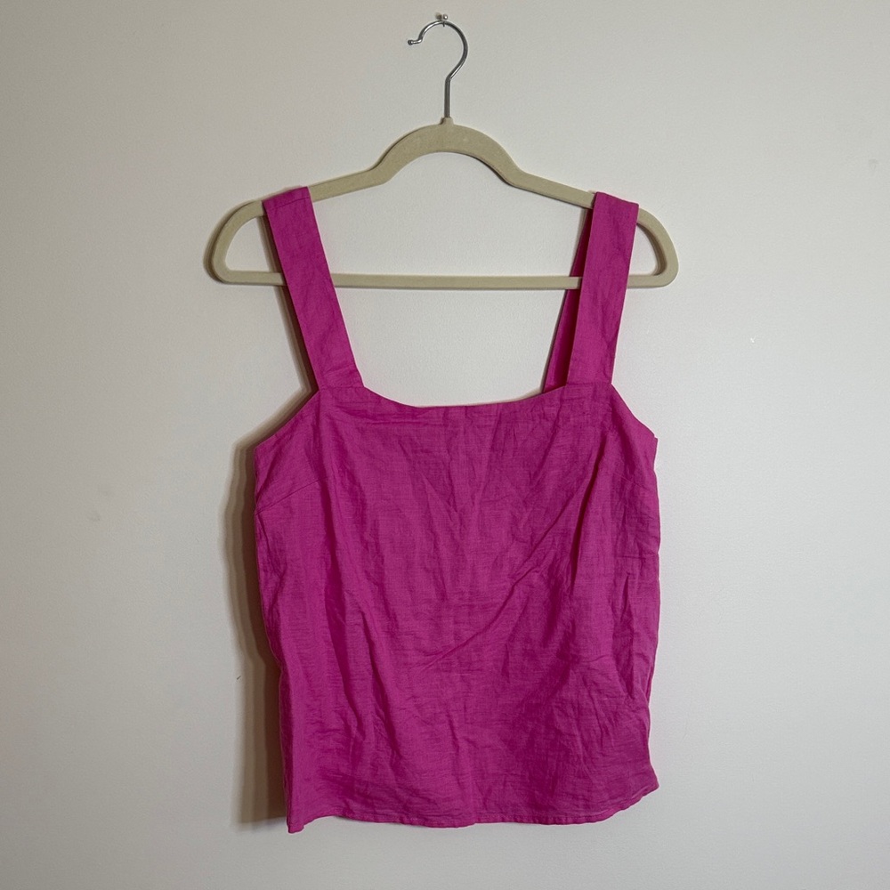 J.Crew Factory Women's Pink Sleeveless Top